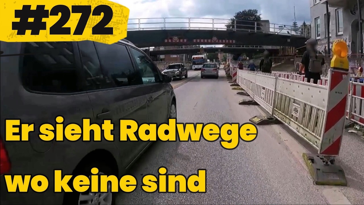 Autofahrer rastet aus, Überholen an Engstellen und einfach stehen bleiben - FDD - Folge #272