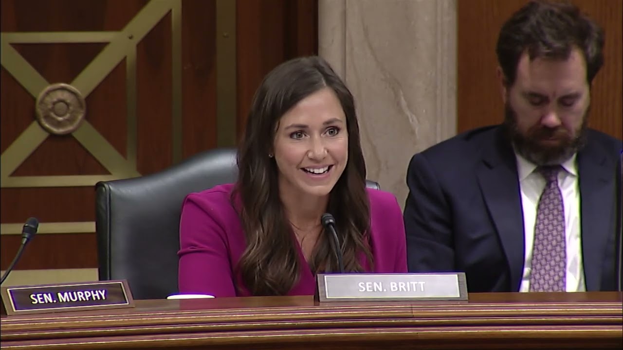 U.S. Senator Katie Britt (R-Ala.) Questions DHS Secretary Kristi Noem at DHS Appropriations Hearing