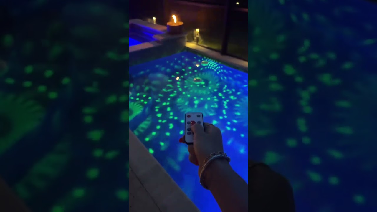 🎀Turn your pool into a glowing paradise &ndash; no plugs, no hassle. Just float, charge, and vibe. 💡🌊