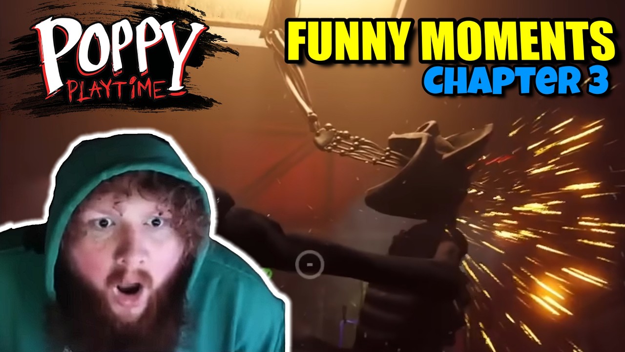Best of CaseOh Poppy Playtime 3! (FUNNY MOMENTS)
