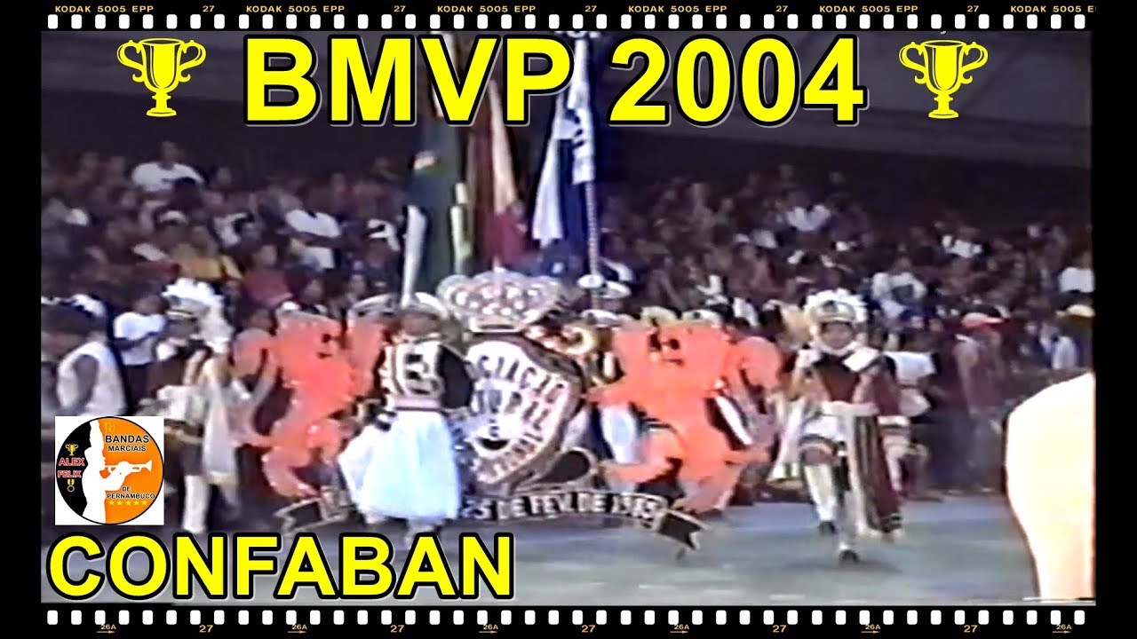 BMVP 2004 - BANDA MARCIAL VOLUNTÁRIOS DA PÁTRIA 2004 NO CONFABAN - CONCURSO DE FANFARRAS E BANDAS