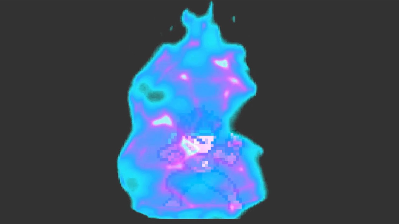 Animation Test #10 Aura Effect Style of theredheadhenry