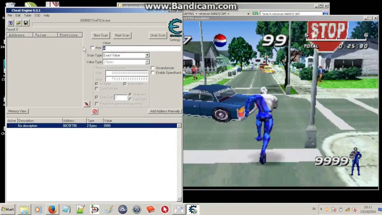 Pepsiman Cheat Engine 9999 Lives And 999 Pepsies