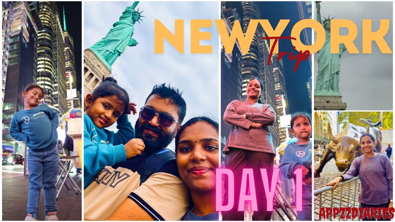 Day 1 | New York Trip | ന്യൂയോർക് ചുറ്റികറങ്ങിയാലോ | Day In My Life | Malayalam | USA |Travel Vlog