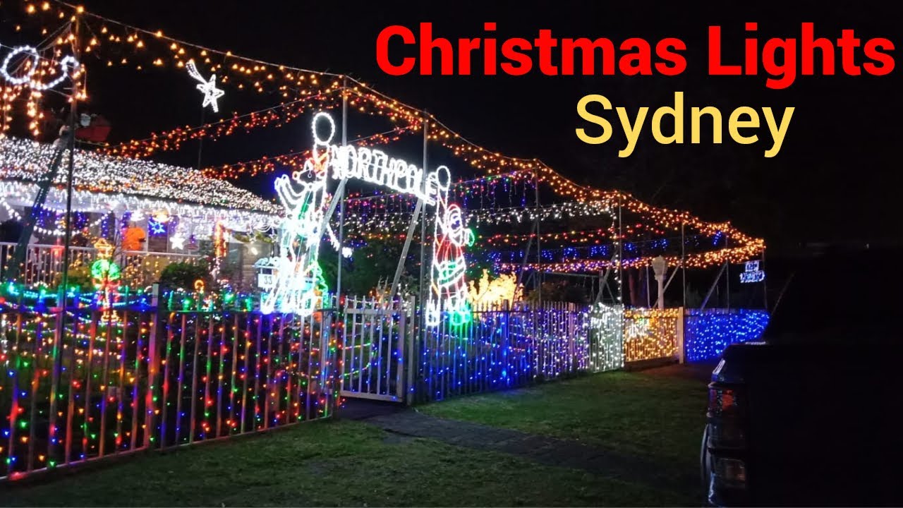 🎄Christmas lights PART 1 - Sydney Australia