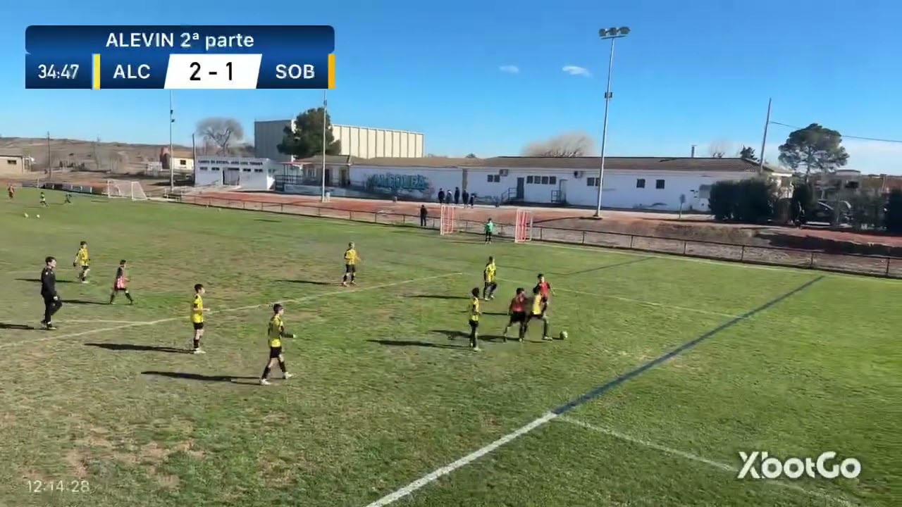 Resumen: ALEVÍN: ALCOLEA 2-4 SOBRARBE