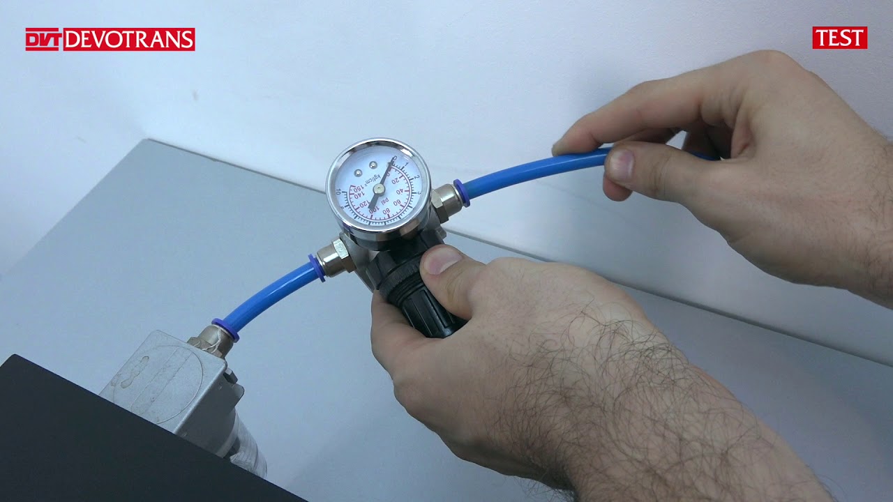 HAVA SIZDIRMAZLIK TEST CİHAZI DVT HBT