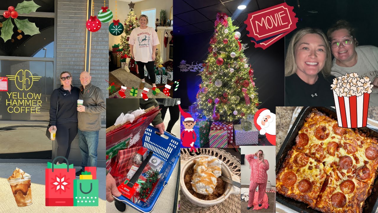 HOLIDAY SHOPPING + WRAPPING, SONIC 3 🍿 & CHRISTMAS DAY 🎄 | vlog # 254