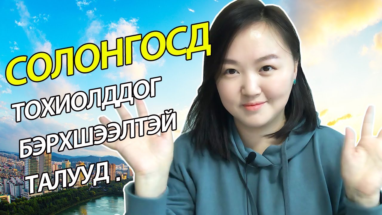 Солонгост тохиолддог бэрхшээлтэй талуудㅣMongolian youtuber Nomio tv Solongos amidral