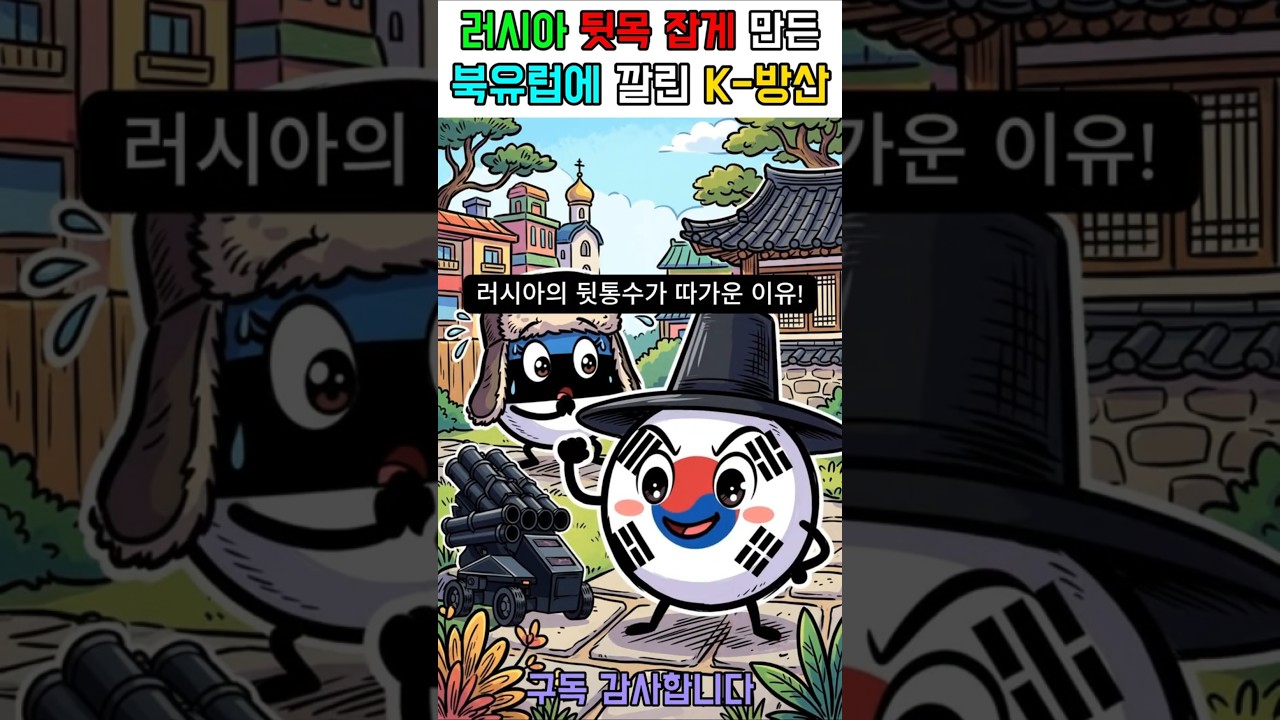 러시아 뒷목 잡게 만든 북유럽에 깔린 K 방산의 위엄 #천무