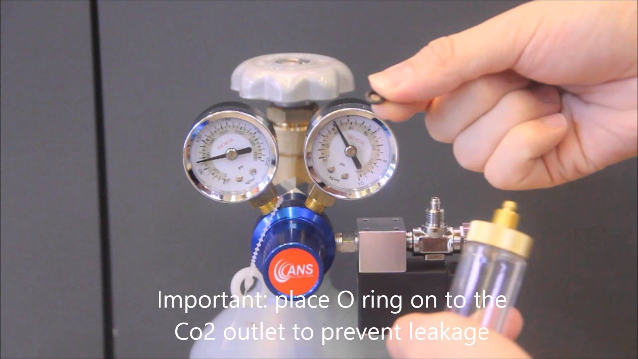 Complete to setup a CO2 System