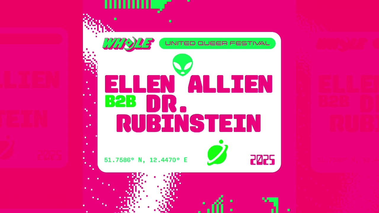 Ellen Allien b2b Dr. Rubinstein - Whole Festival 2025