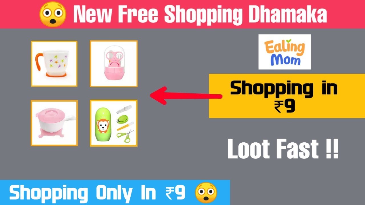 New Free Shopping App | Shop Only In ₹9 | Ealingmom App | Free earning tech