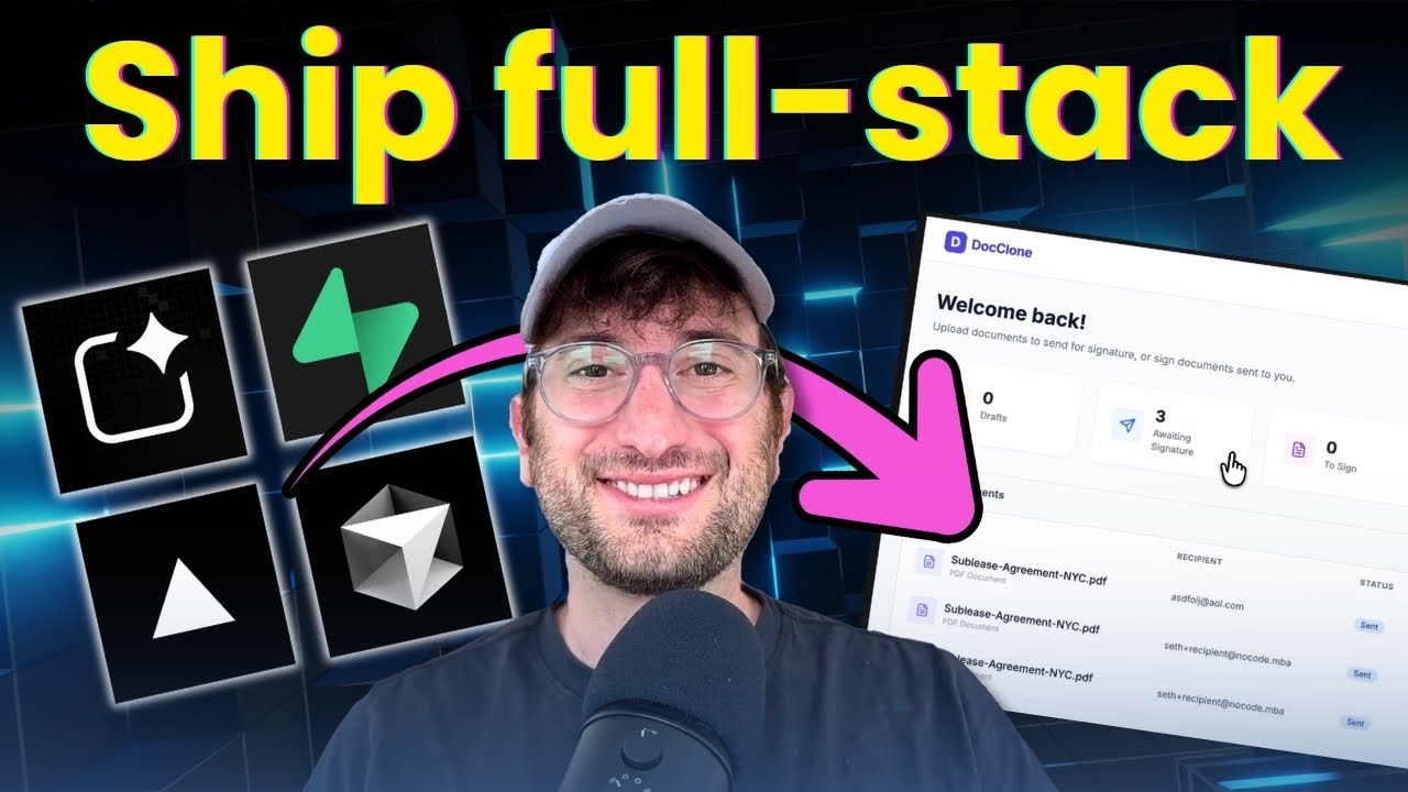 Build and deploy a full-stack app in under one hour with AI (advanced tutorial)