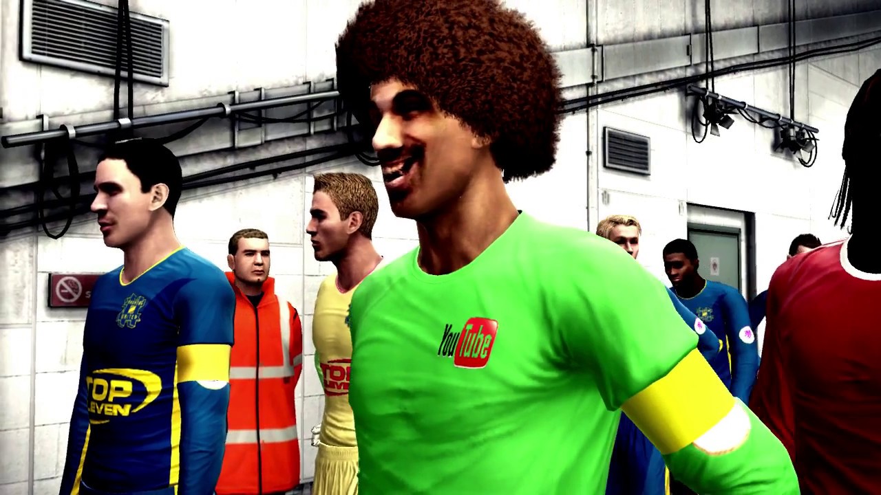 YouTube vs  Hashtag United | PES 2013 Anime vs World Patch