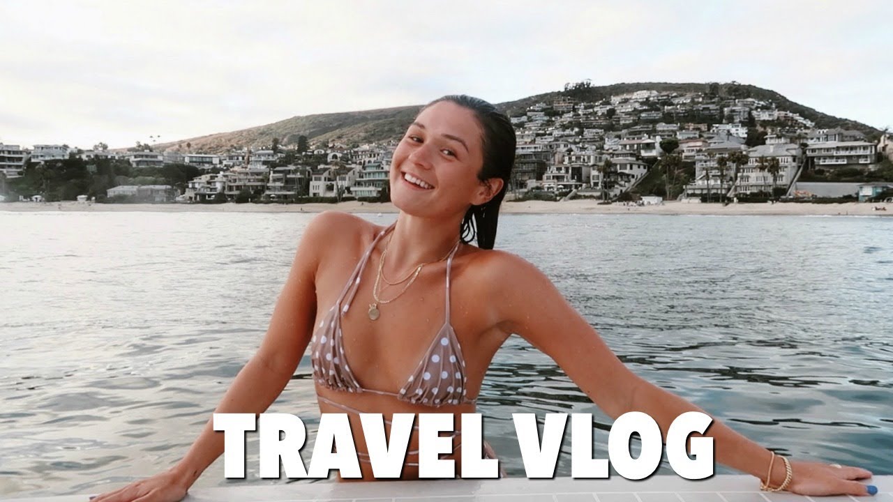 VLOG: laguna beach with friends + sunset on a yacht!