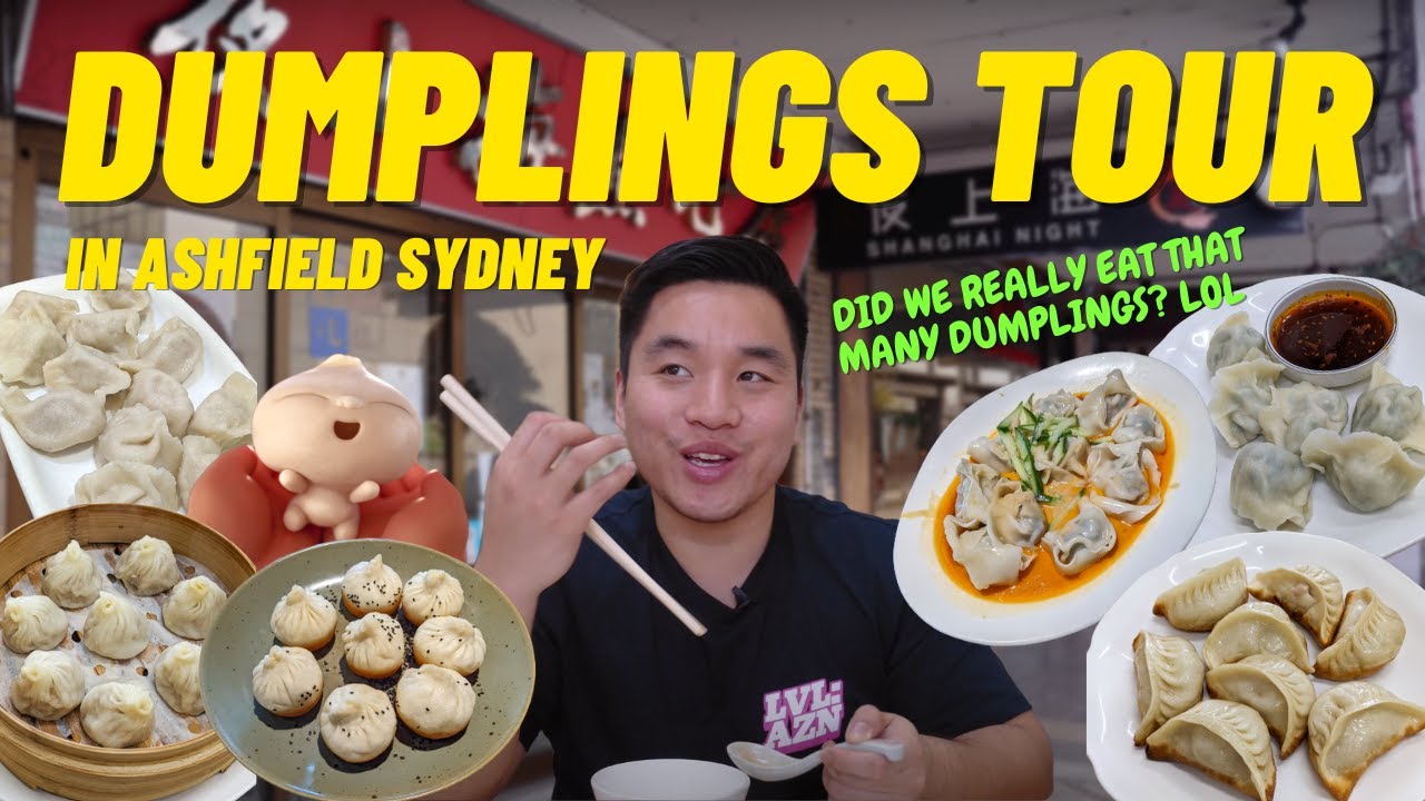 ЛУЧШИЕ ПЕЛЬМЕНИ В СИДНЕЕ? | Ashfield Dumpling Tour, Новый Шанхайский вечер, строгий обзор еды в с...