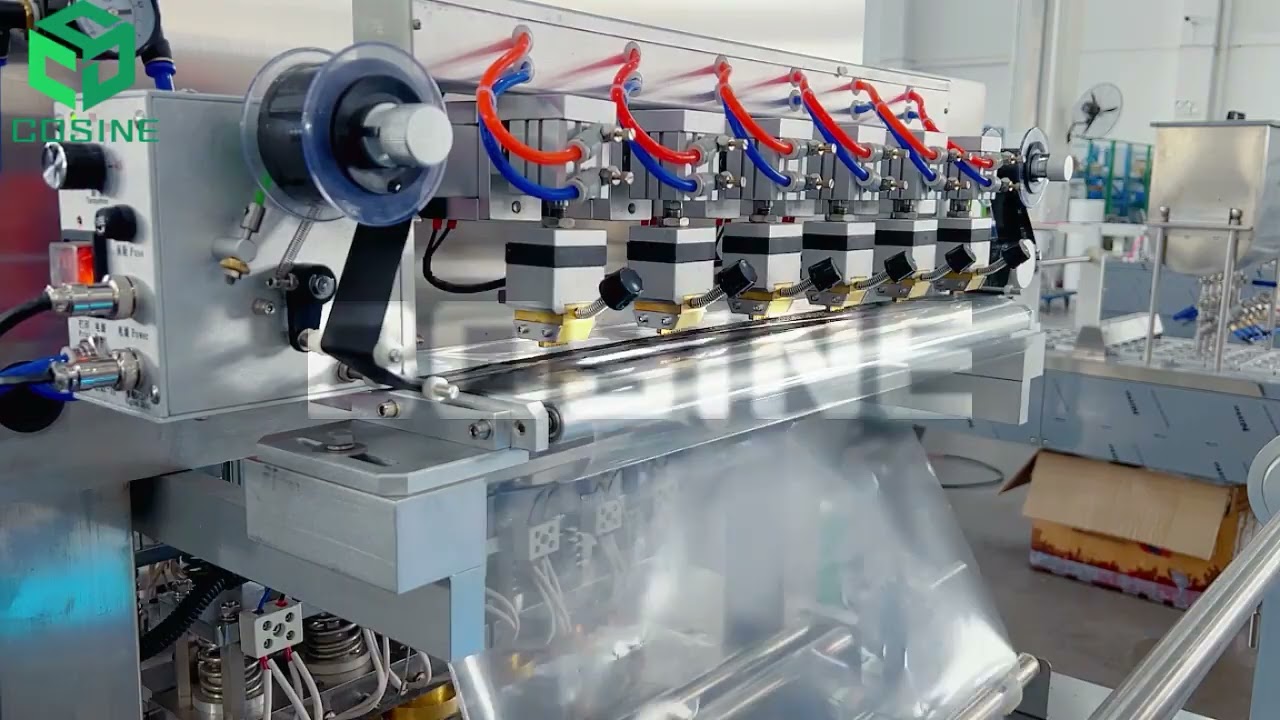 BHJ-6 Full automatic water cup washing filling sealing machine with 6 filling heads,
