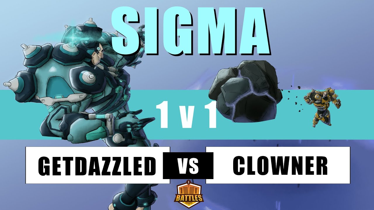 Sigma 1v1 | Clowner VS GetDazzled - Overwatch 1v1 With a Twist!