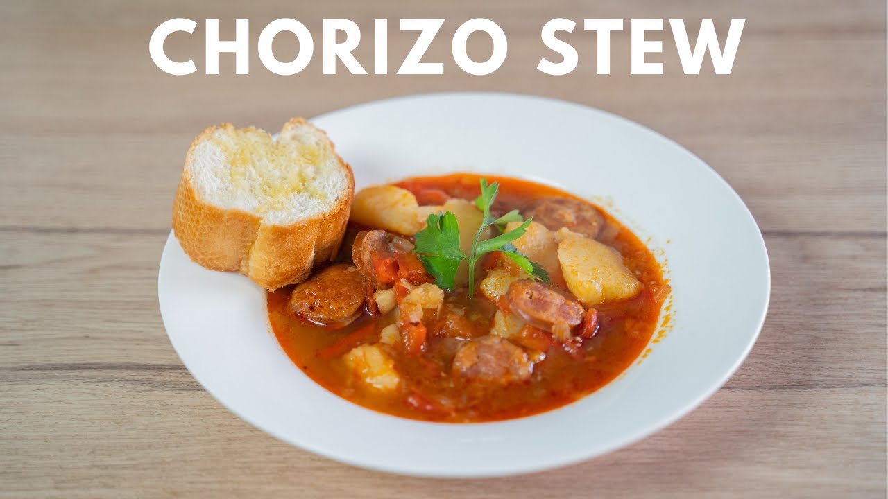 How to Make CHORIZO STEW (COMFORTING Winter Stew Recipe)