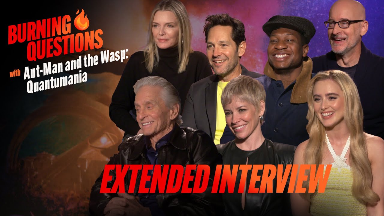 Ant-Man and the Wasp: Quantumania Cast Answer Burning Questions | Extended Interview