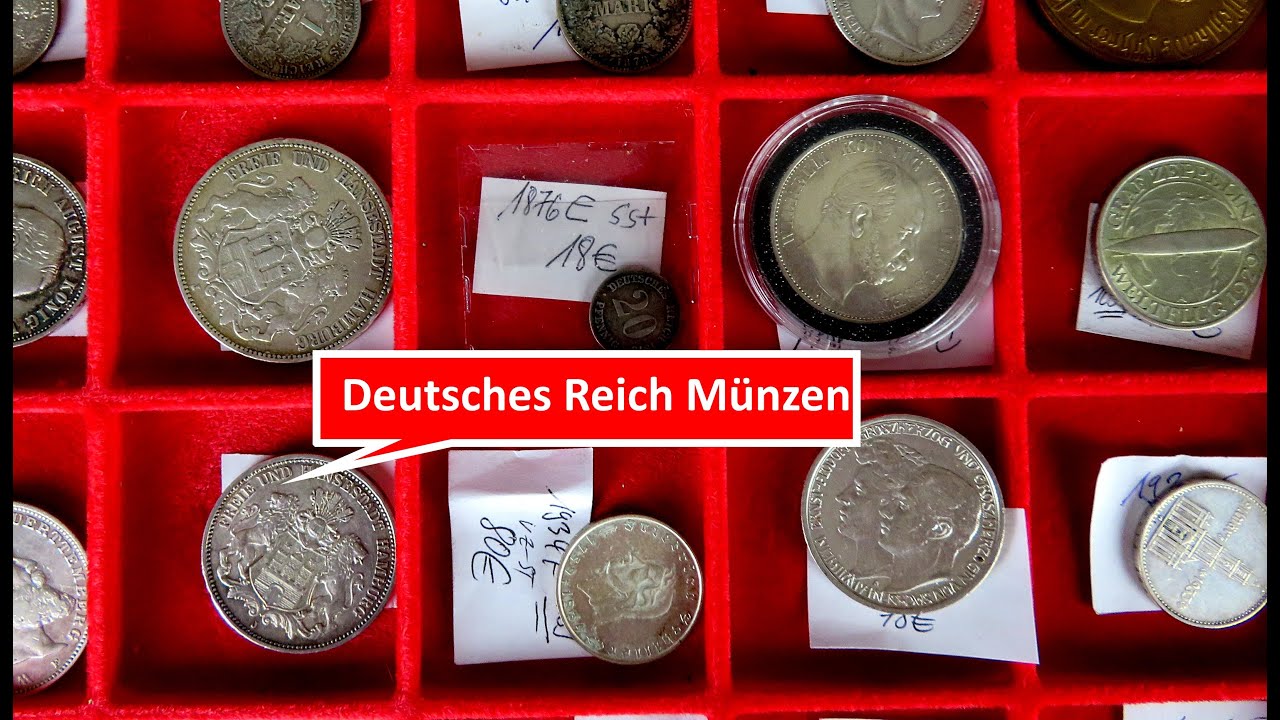 Münzen des Deutschen Reichs: Schatzsuche und Wertbestimmung von Reichsmünzen ab der Kaiserzeit