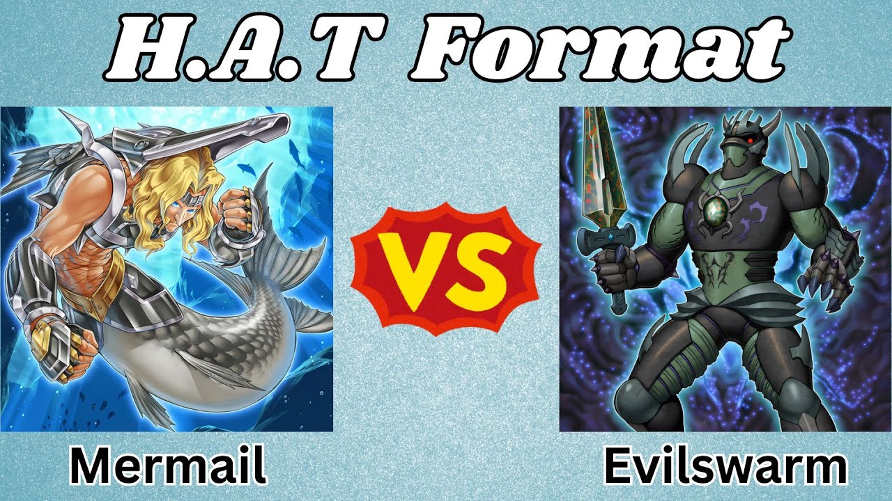 Mermail Vs Evilswarm! | HAT Format Replay Review! | (2014 Yu-Gi-Oh! WCQ)