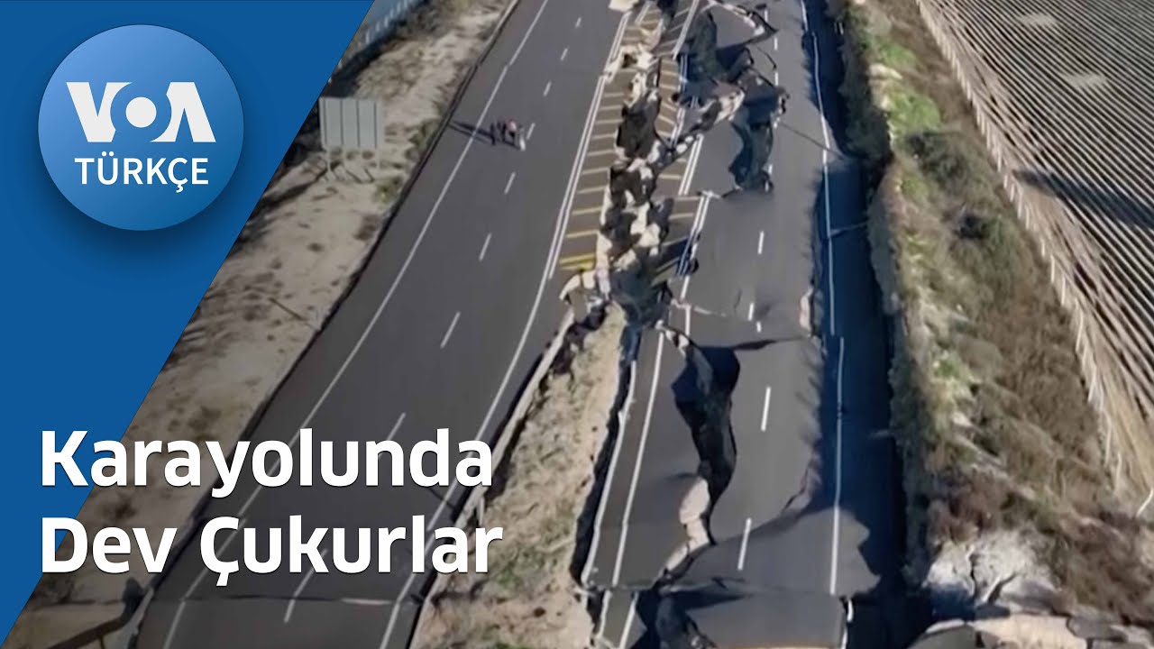 Karayolunda Dev Çukurlar| VOA Türkçe