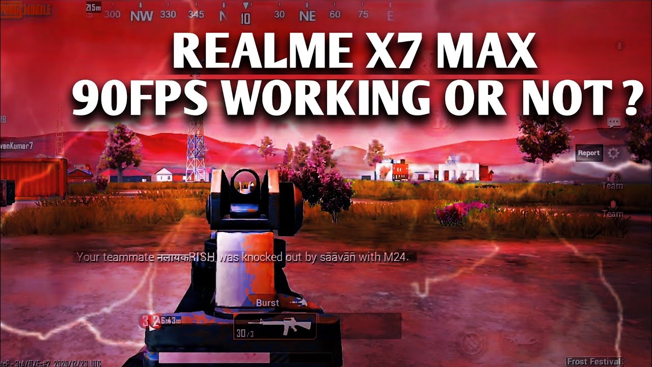 REALME X7 MAX 90FPS WORKING OR NOT ? || REALME X7 MAX BGMI TEST || REALME X7 MAX 70FPS STUCK