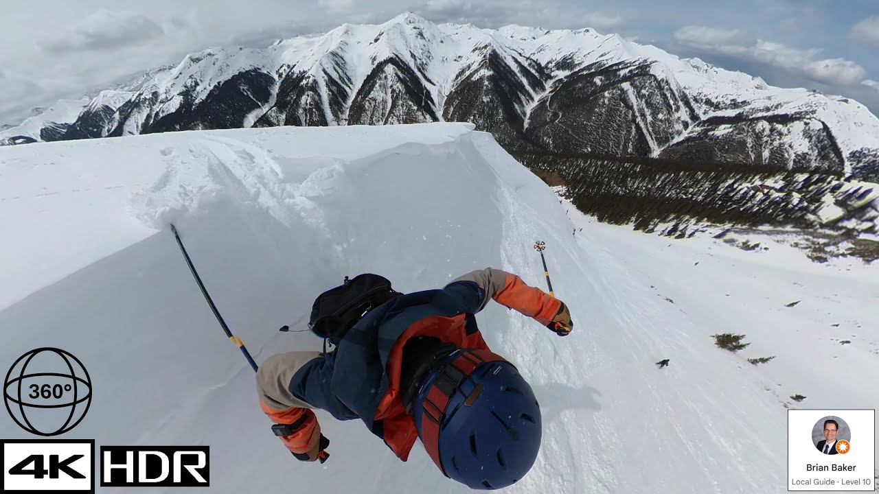 Ski Silverton Mountain's ◆◆ Tiger Claw | 360° Video