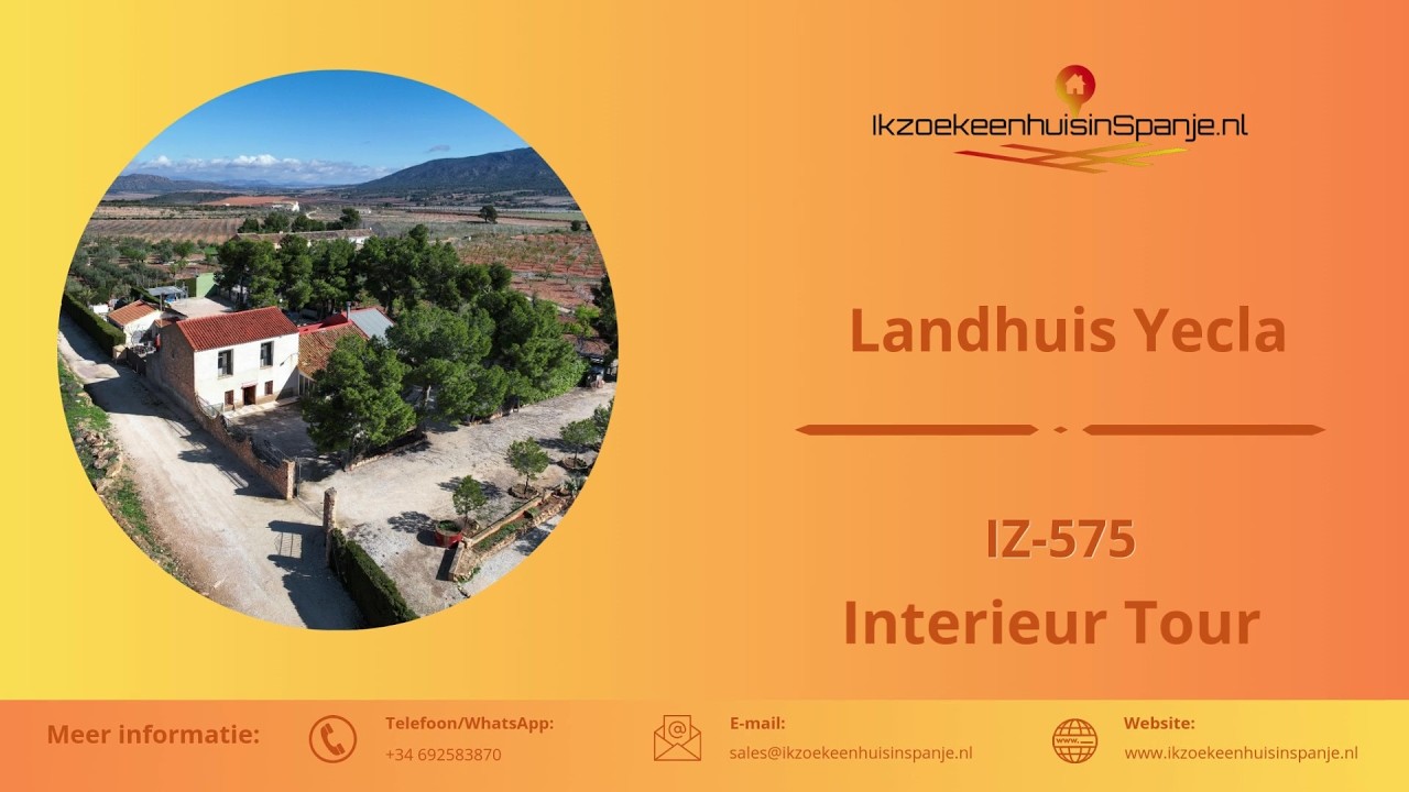 🏡 Exclusief – Landgoed met twee landhuizen en twee casita’s in Yecla (IZ-575 binnen)