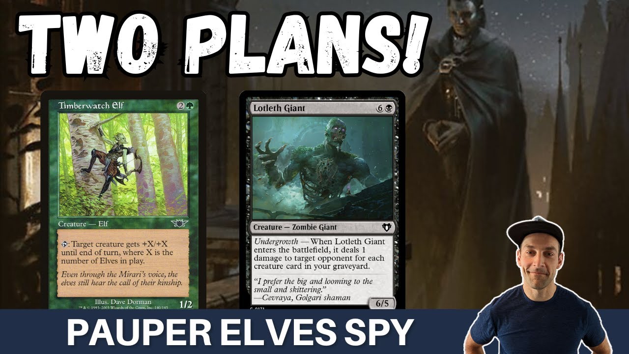 A NEW WAY TO SPY! Pauper Elves with Spy combo is two decks in one and has lots of possible wins!