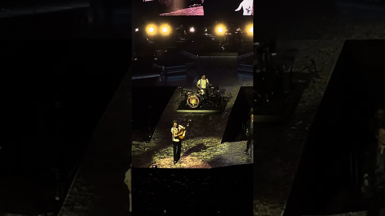 Lumineers live performing stubborn love at O2 Arena in London 24-5-25