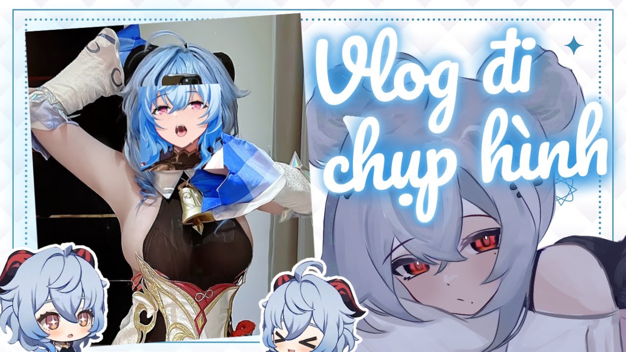 [ Shorts vlog ] Một ngày đi chụp hình cosplay của Zu | Ganyu - Nicole