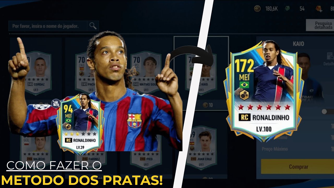 ESSE MÉTODO É INSANO! 😱 MÉTODO DOS PRATAS –Como Upar Estrelas Rápido no Football Dream: Be a pro!
