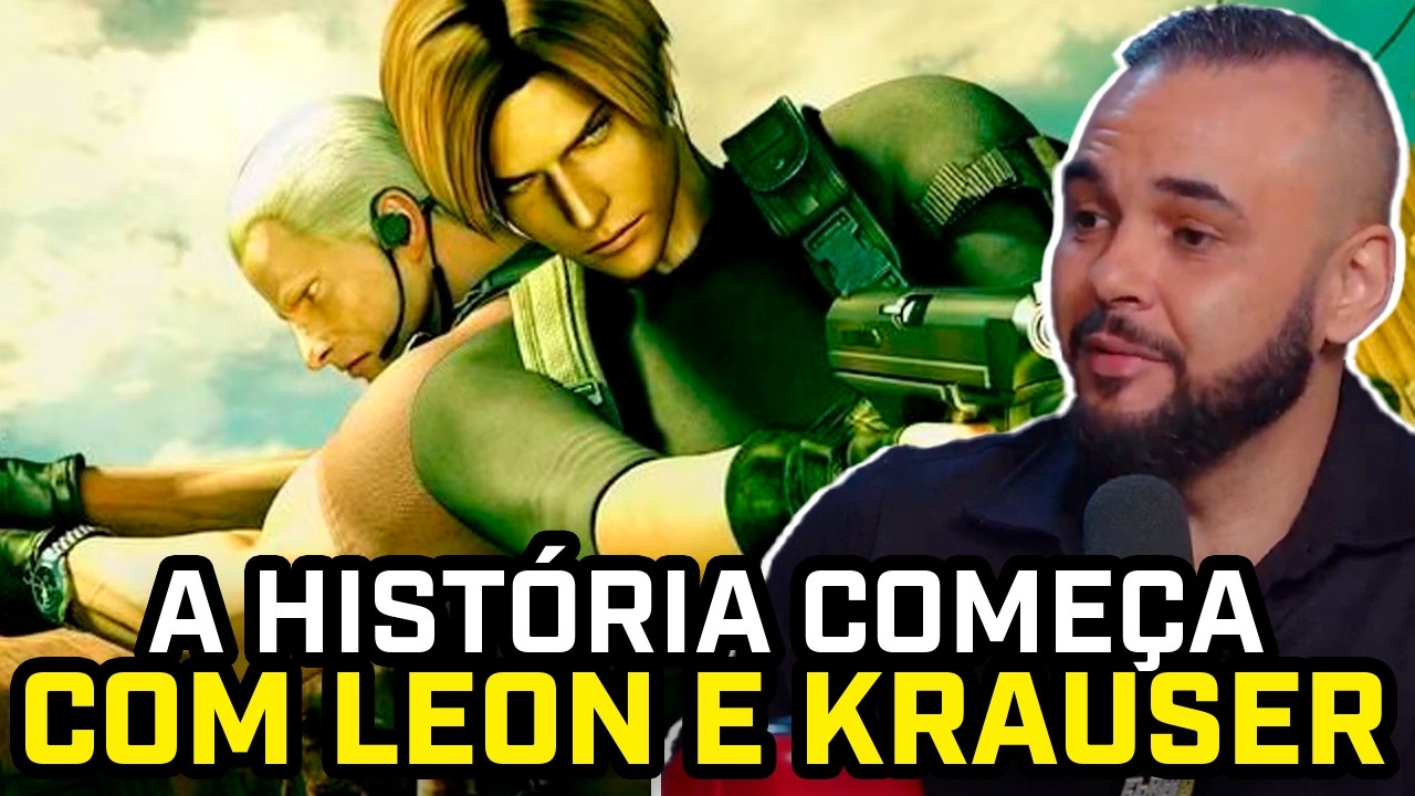 A HISTÓRIA COMPLETA de RESIDENT EVIL 4!! ft. @Enmynest #flowgames