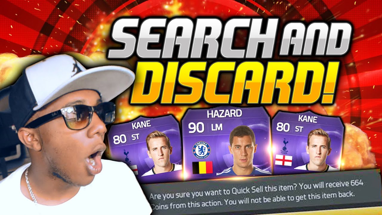 DISCARDING PURPLE PLAYERS! - SEARCH & DISCARD WITH ILUKASX100