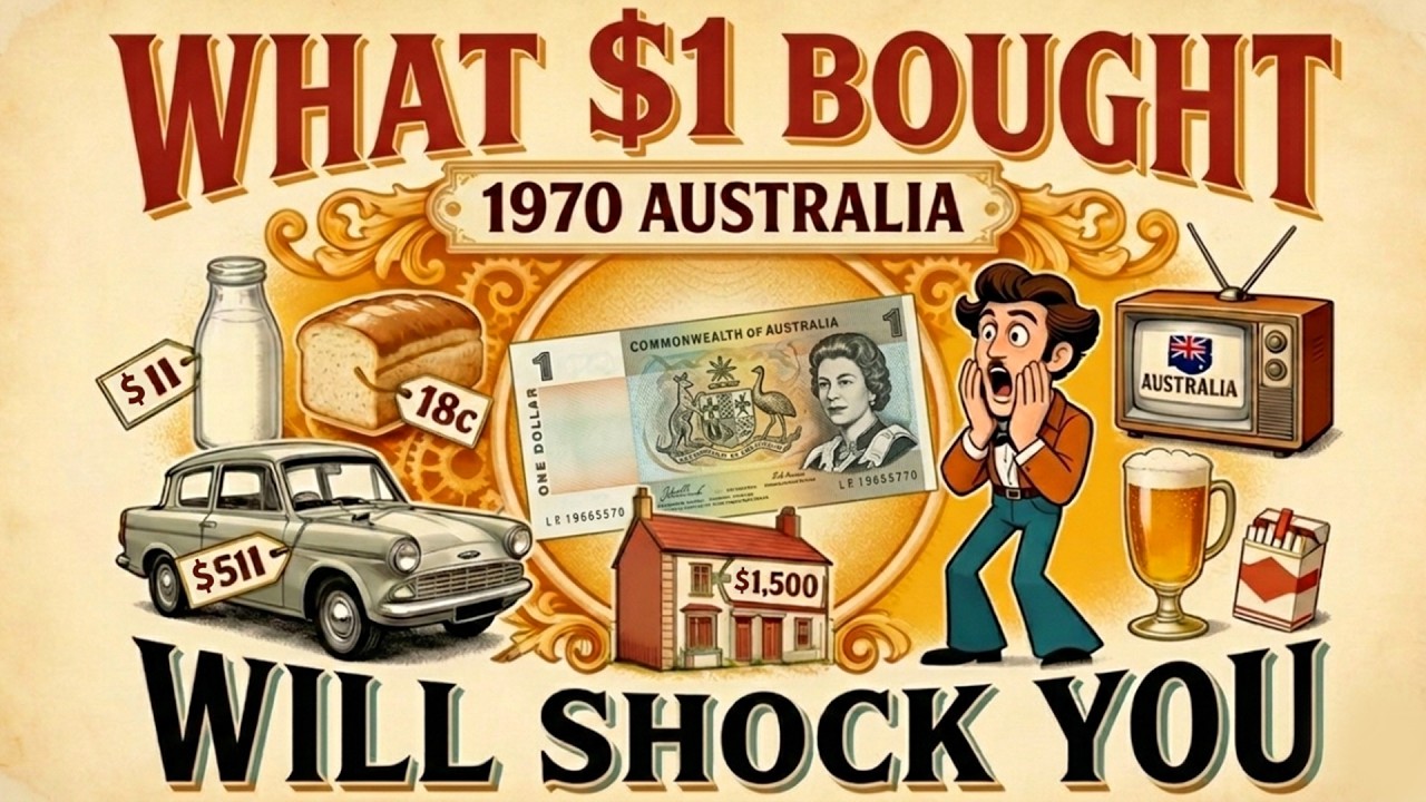 What A Dollar Bought You in 1970s Australia WILL BLOW YOUR MIND (5 Beers?)