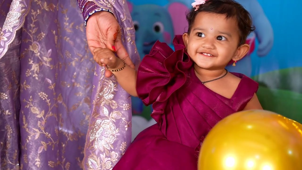 SAHASWI #1ST# BIRTHDAY#event
