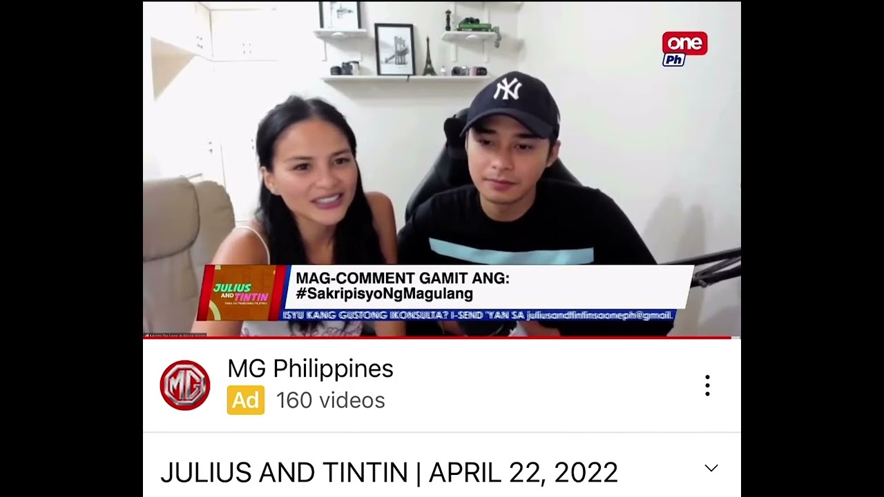 McLisse sa Julius and Tintin show namin. May bagong pelikula. #HabangBuhay / 4-22-2022