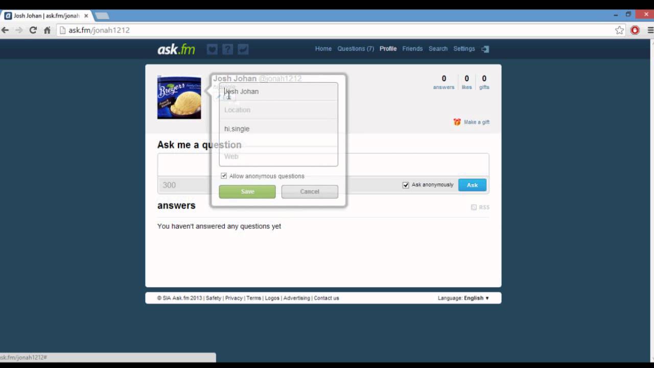 Как пользоваться Ask.fm