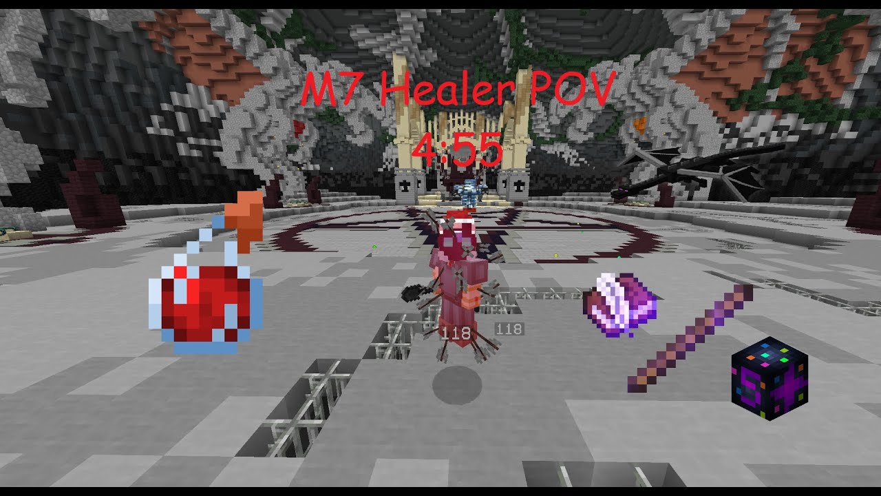 M7 4:55 Healer POV | Hypixel Skyblock