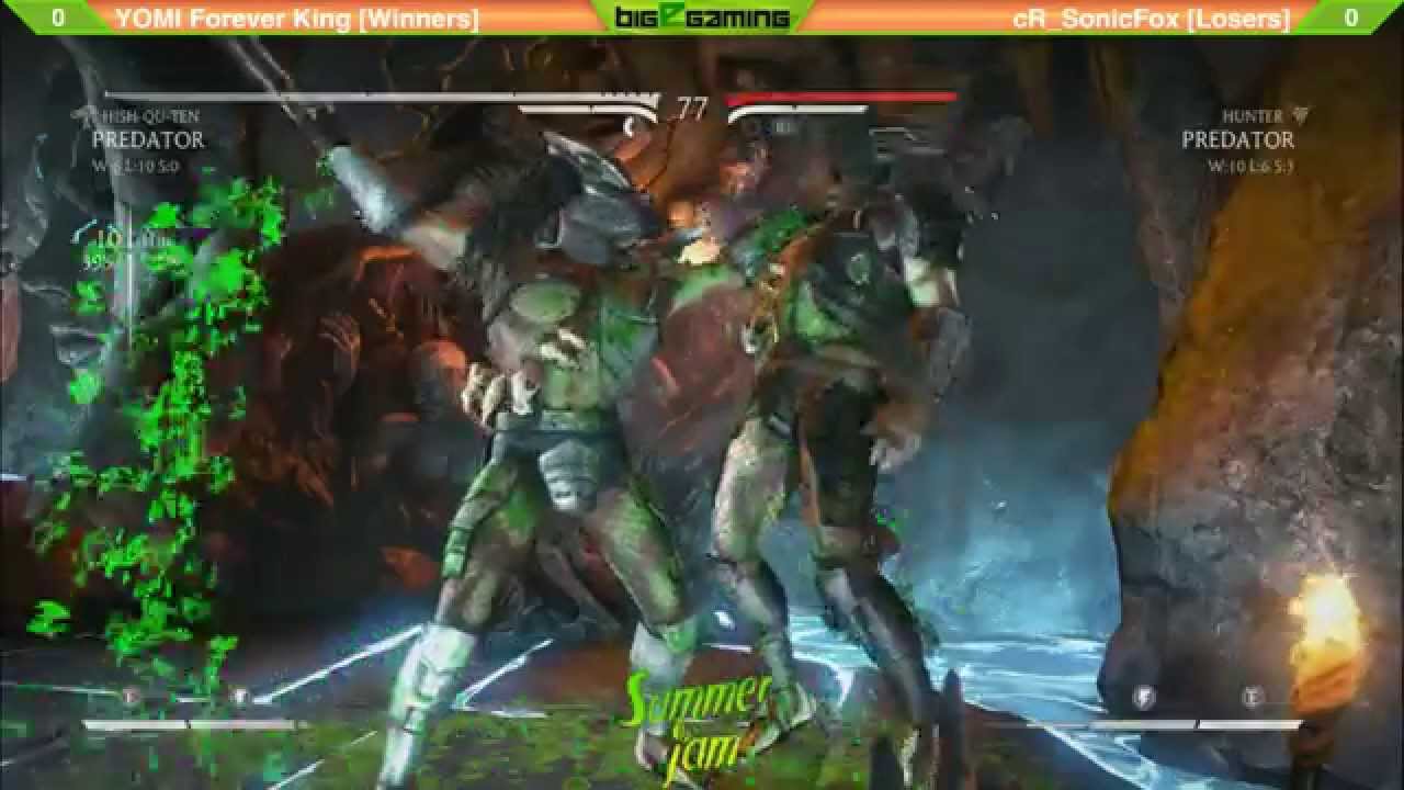 Summer Jam 9 - MKX - Grand Final - YOMI Forever King (Predator) vs cR Sonic Fox (Predator; Erron)