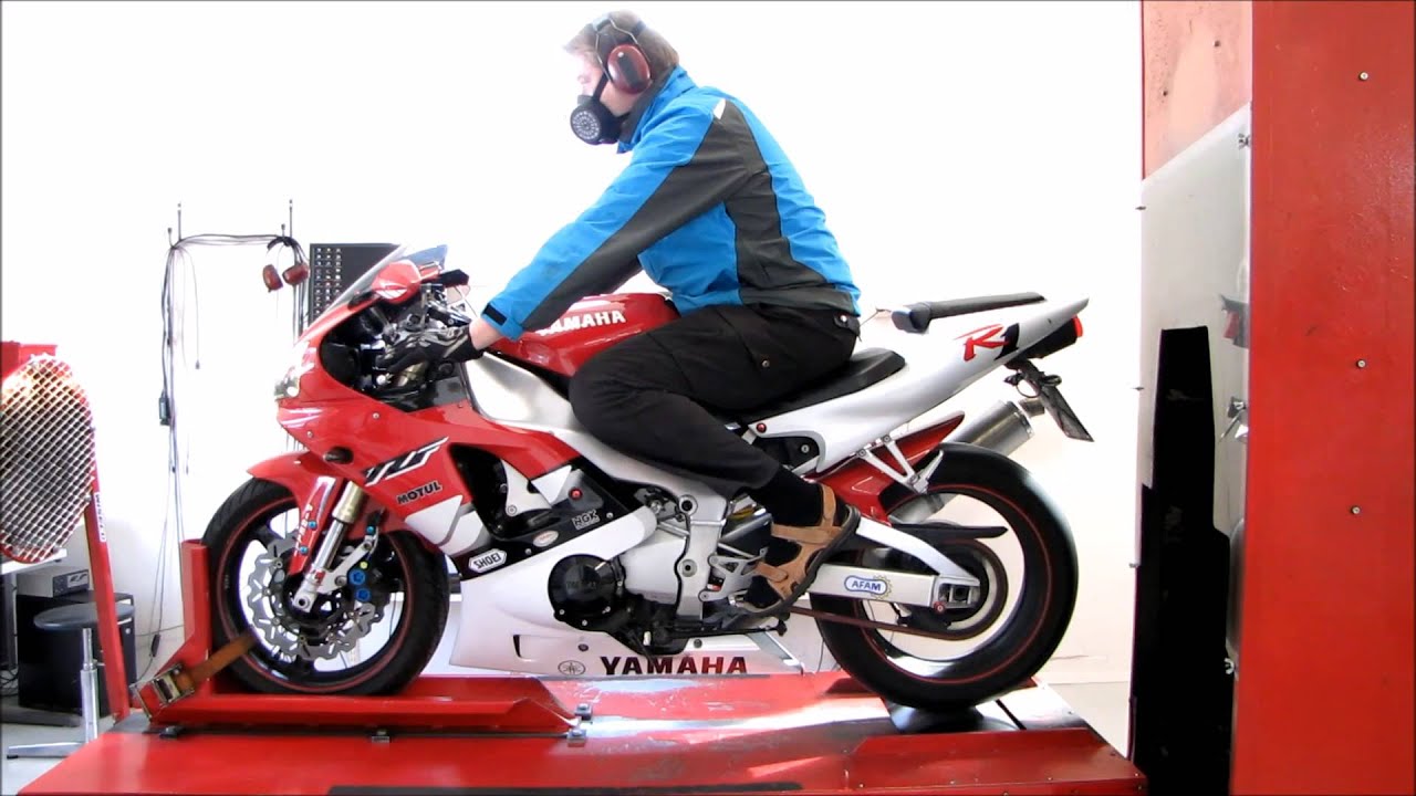 YAMAHA YZF R1 1999 DYNO RUN 141 @ Rear Wheel
