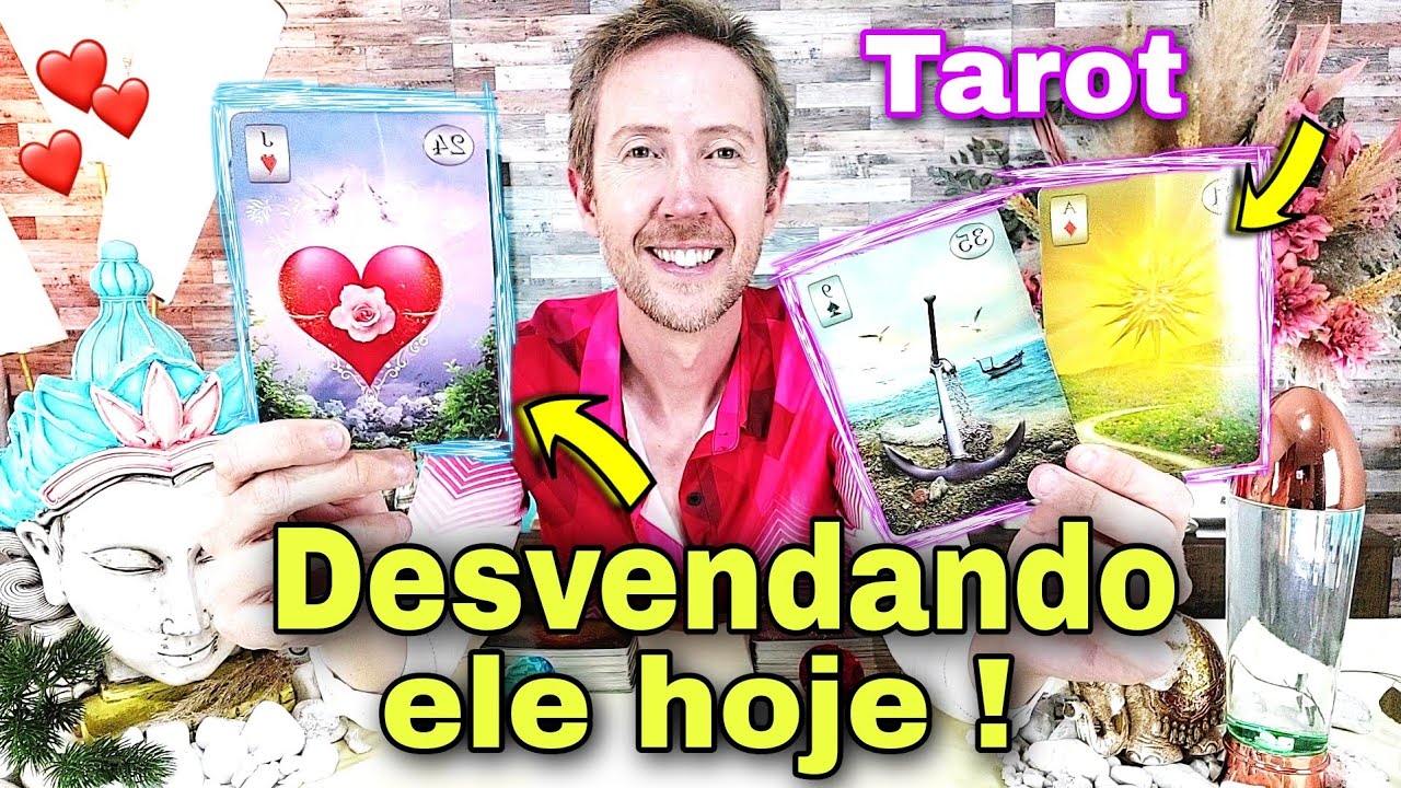 Desvendando ele hoje ! Tudo sobre ele hoje ! Como ele está em relação a mim hoje tarot?Ele hoje taro