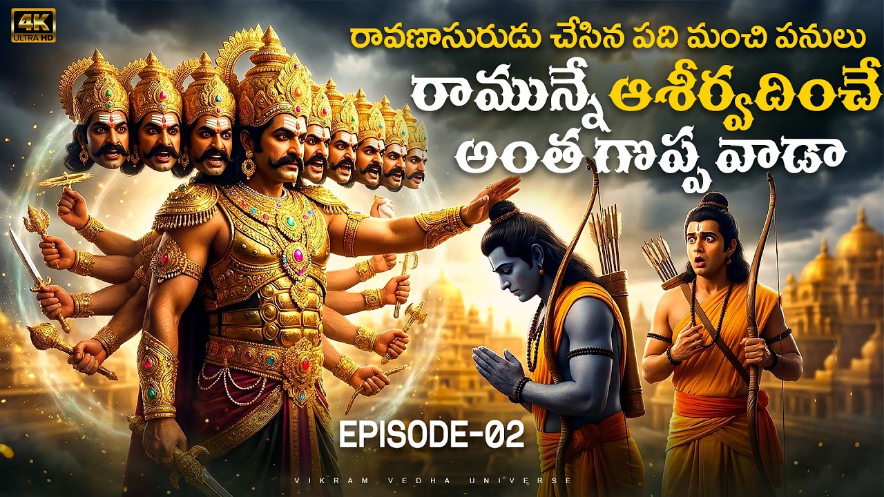 🔰రావణాసురుడు చేసిన పది మంచి పనులు 🙏రాముని ఆశీర్వదించే అంత గొప్పవాడా 🙏Vikram Vedha Universe