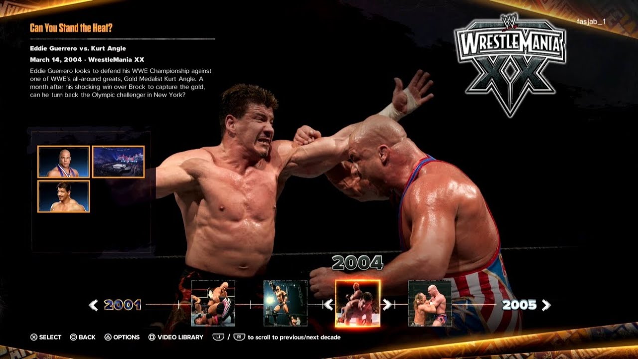 WWE 2K24 Showcase Part 10: Eddie Guerrero vs. Kurt Angle All Objectives