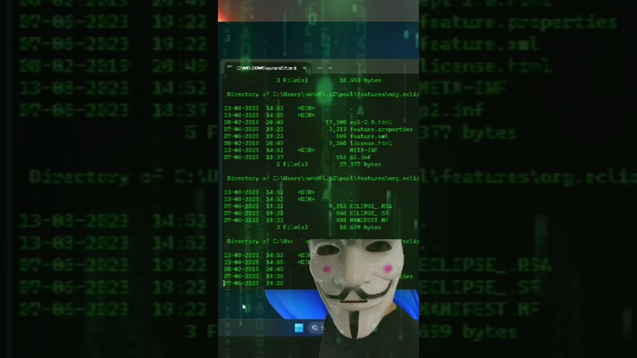 😲CMD Hacking Trick You Need to Know 😲🔥 #ytshorts #cmd #windows