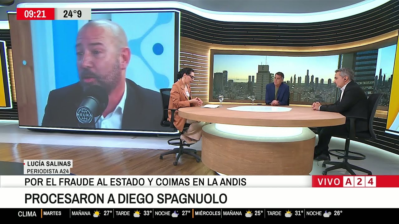 📢 PROCESARON A DIEGO SPAGNUOLO Y 17 FUNCIONARIOS POR CORRUPCIÓN EN LA AGENCIA DE DISCAPACIDAD