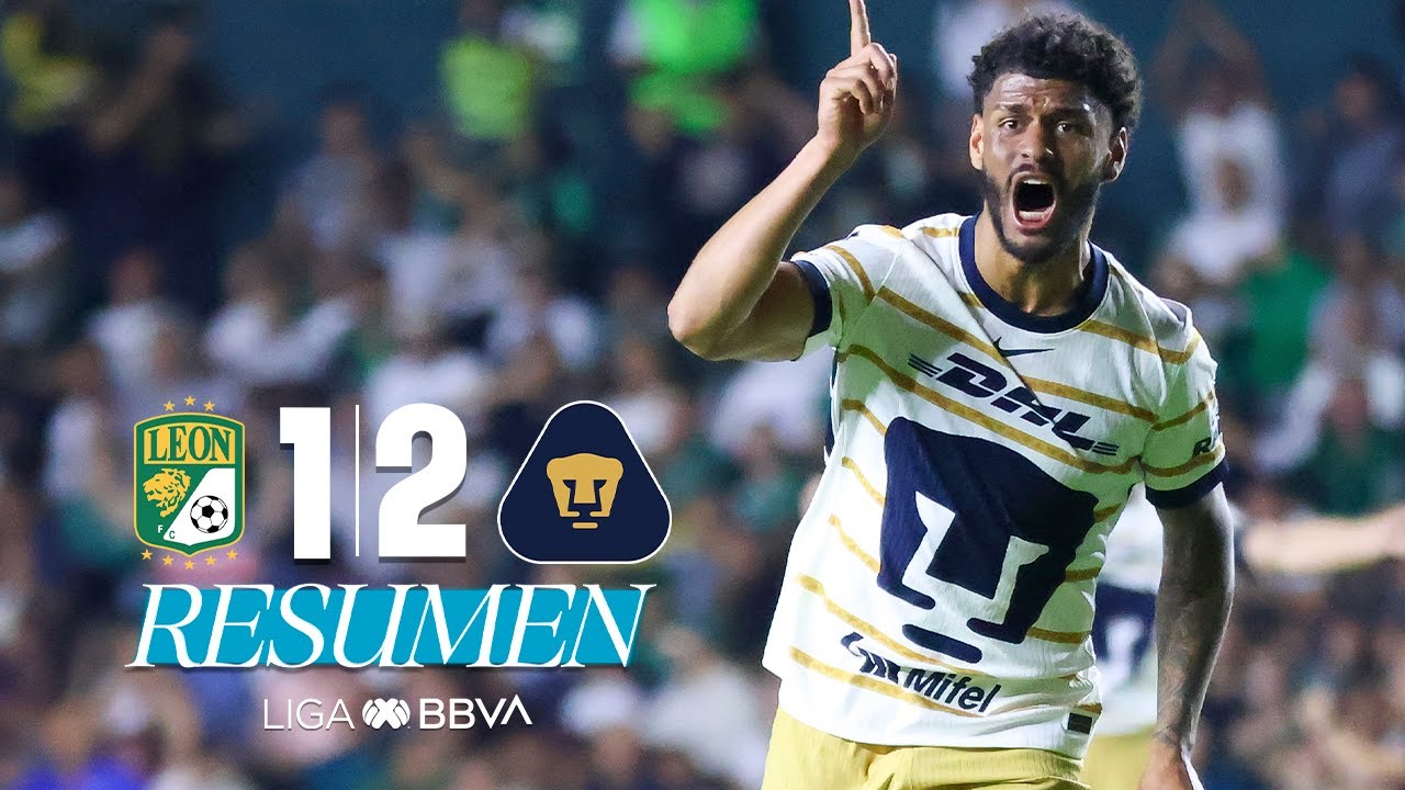 LEÓN 1-2 PUMAS J13 | La UNAM gana el duelo de fieras | Clausura 2025